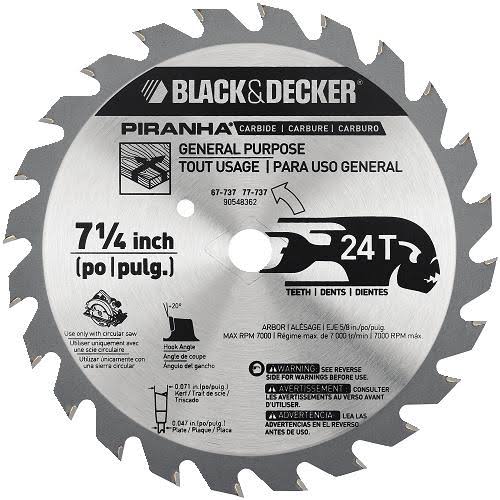 Carbide 24T Blade 7-1/4 - 25 Pak J5073