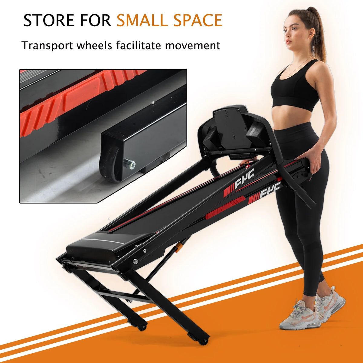 Folding Treadmill with Incline F986261