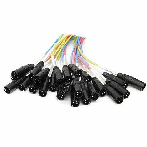 24 Channel 150 Foot Snake Cable with XLR and TRS Returns W236636