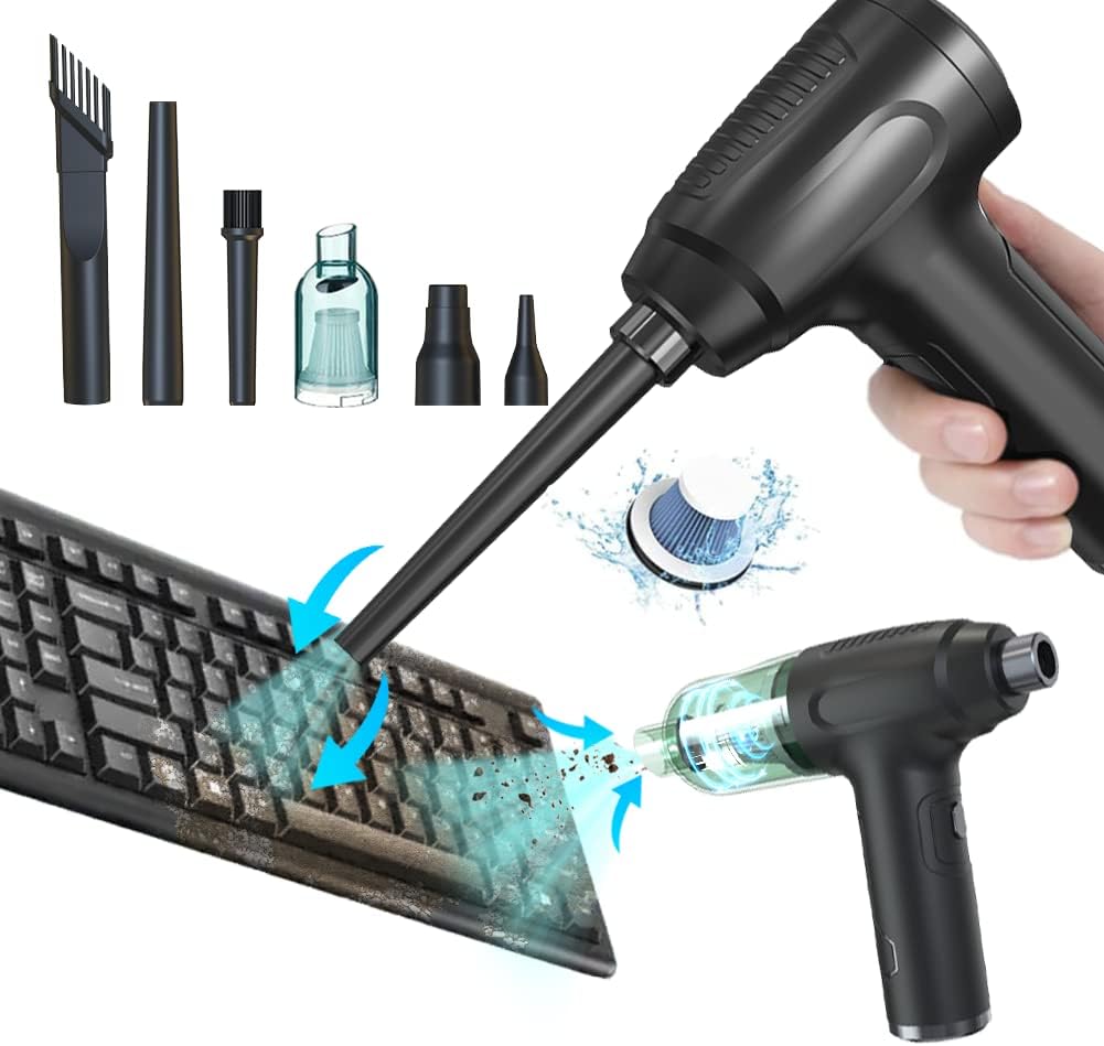 Cordless Air Duster & Vacuum Cleaner 2-in-1 I251