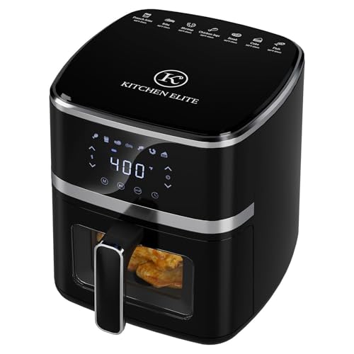 5.28 Quart Stainless Steel Digital Air Fryer Oven A4940