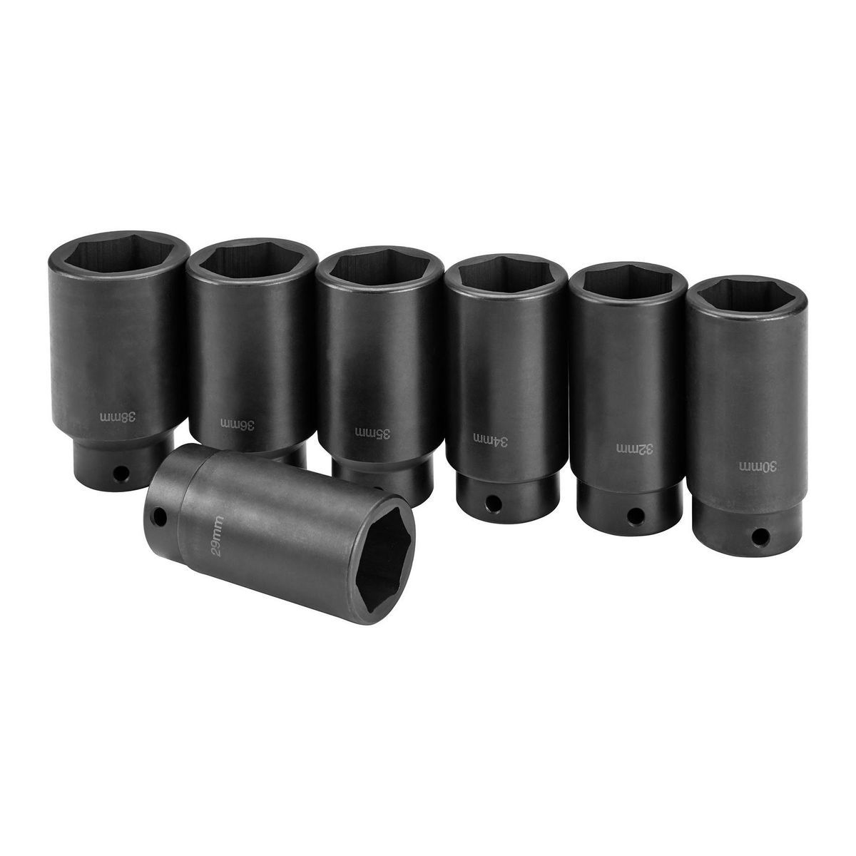 1/2 in. Drive Axle Locknut Socket Set, 7-Piece B230376
