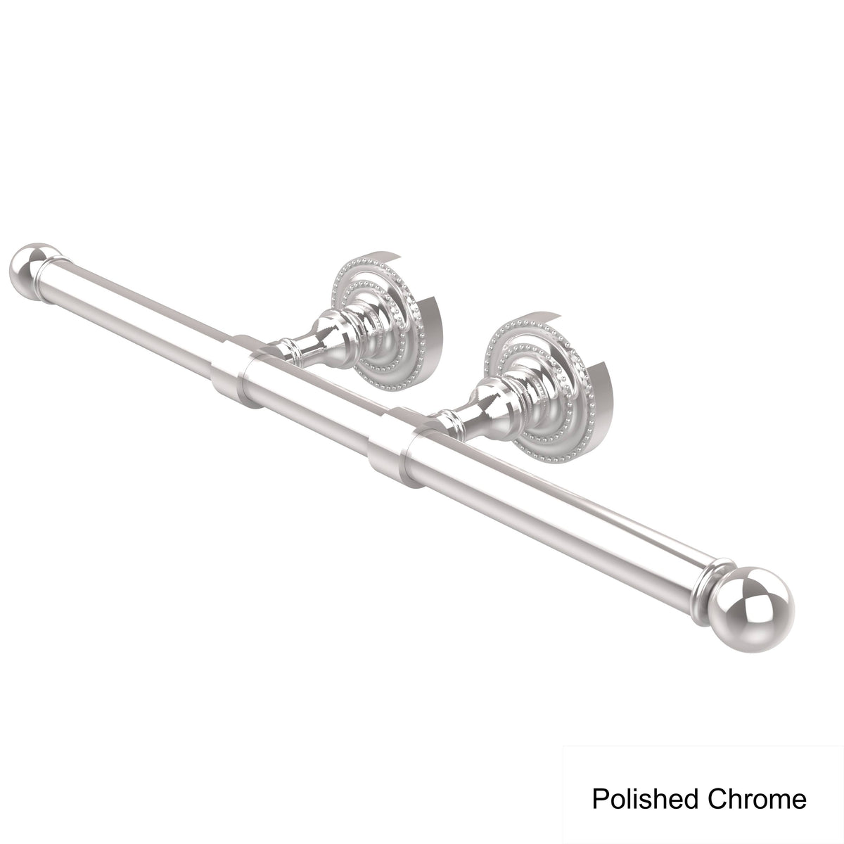 Polished Chrome Double Roll Toilet Tissue Holder A142