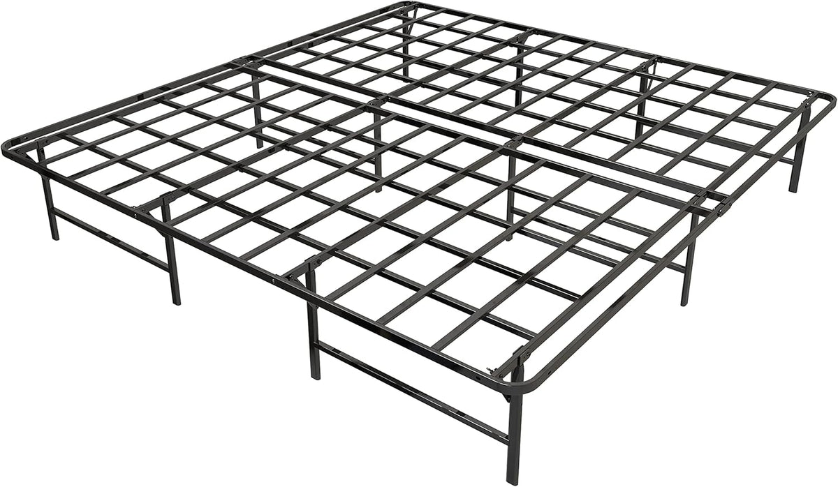Black 16 Inch California King Platform Bed Frame E3047