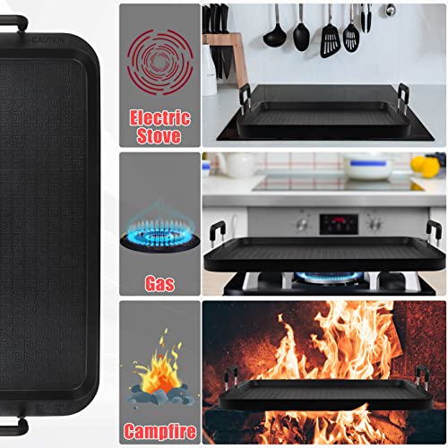 2 Burner Non-Stick Aluminum Griddle V257192