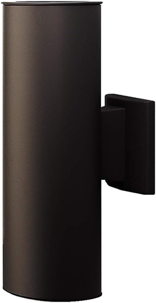 12 inch Bronze Up and Down Cylindrical Bullet Light N40416