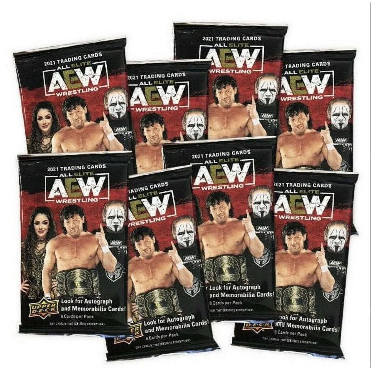 2021 Upper Deck AEW All Elite Wrestling Trading Cards Blaster Box H374