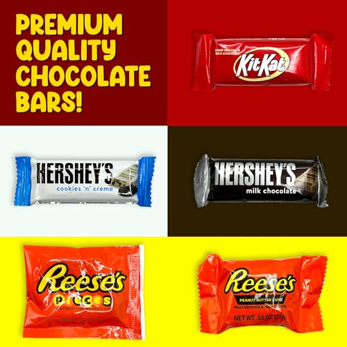 Bulk Chocolate Candy Mix Miniature Size - 5 Pounds Approx 210 pieces L164910