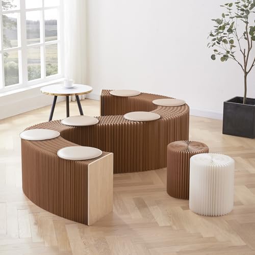 Brown Telescopic Sofa W566841