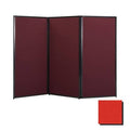 Red Fabric Privacy Screen H16818