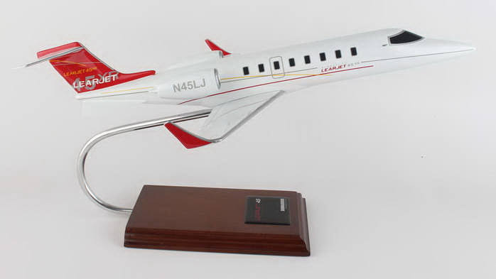 Learjet 45 Model Airplane X117