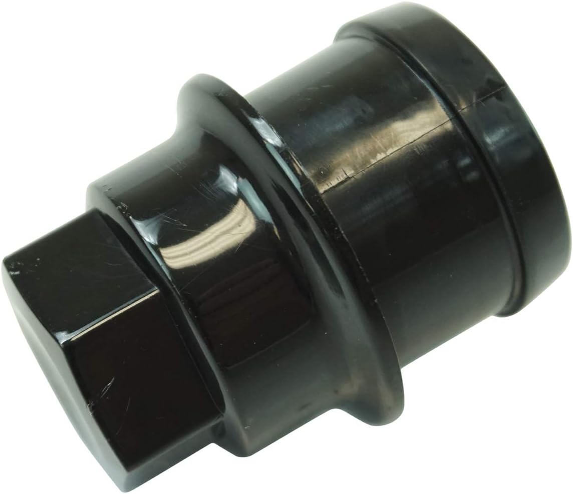 Black Plastic Wheel Lug Nut Cap Set of 32 P649