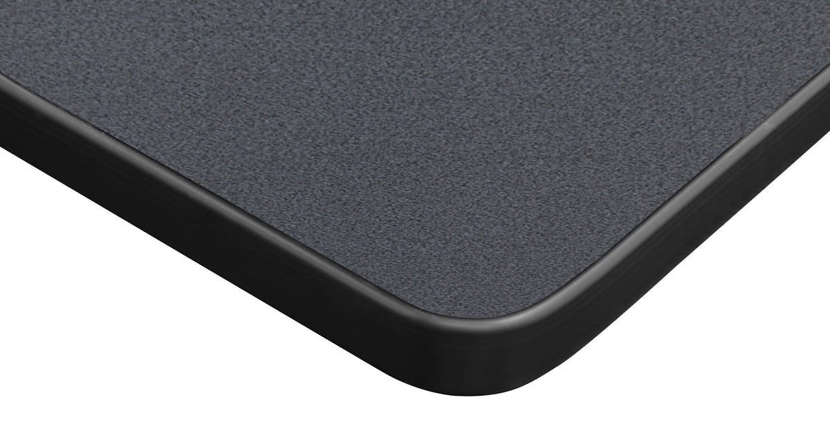 Beige Grey Square Laminate Table Top P922523