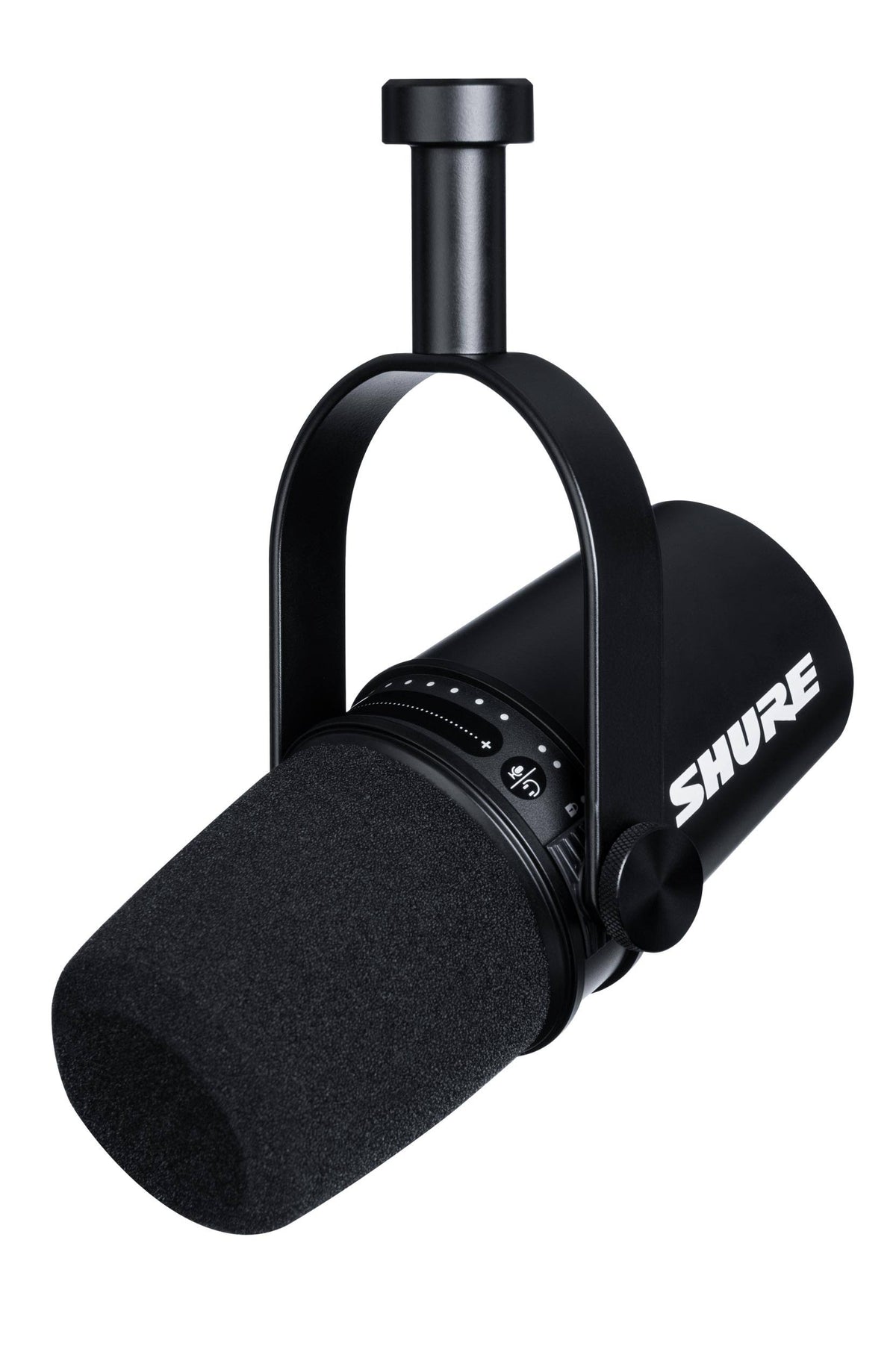 Black USB Podcast Microphone Q857531