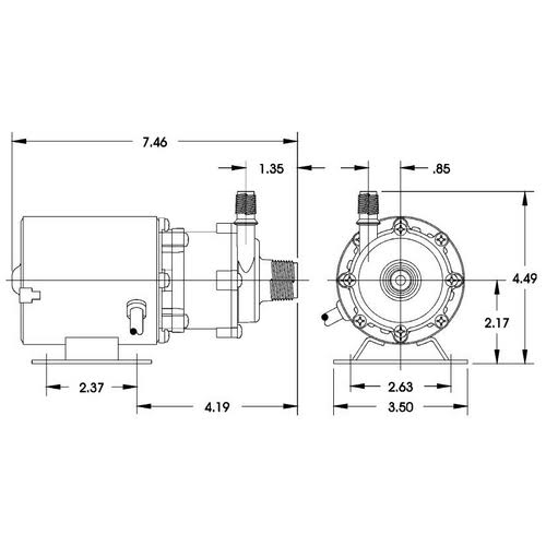 1.5-MDI-SC Motor Magnetic Drive Pump N95377