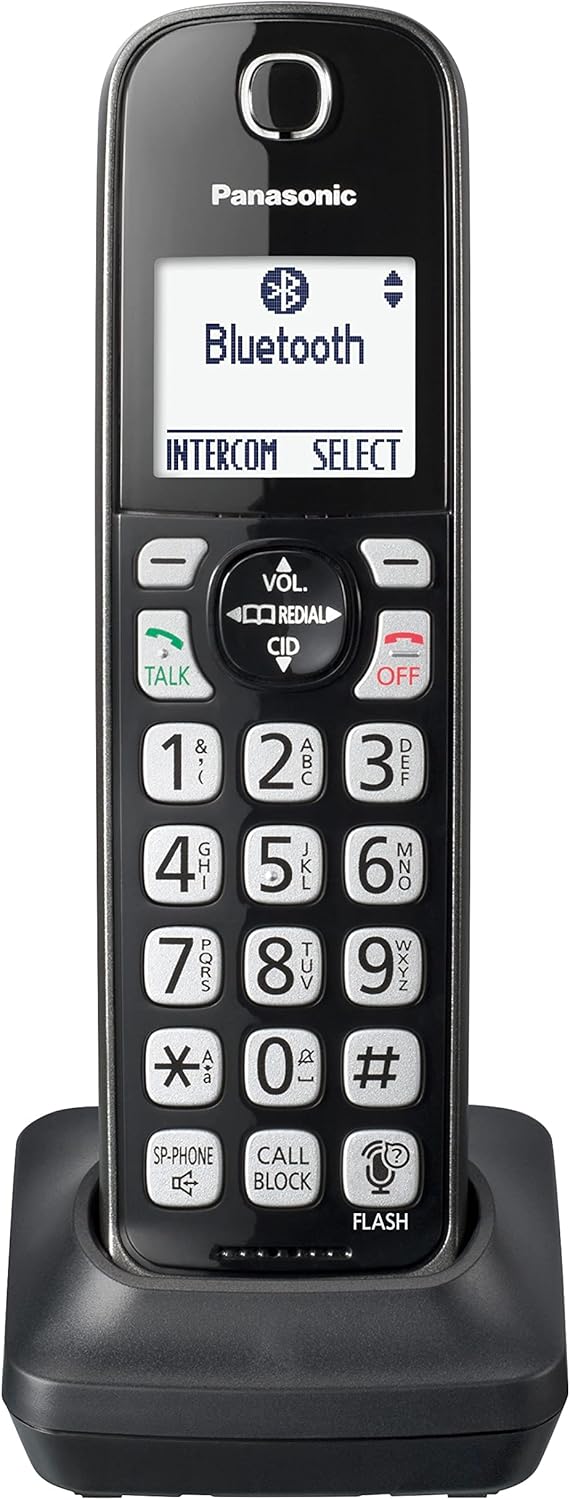 3 Cordless Handsets Expandable Cordless Phone System with Answering Machine and Call Blocking T704077