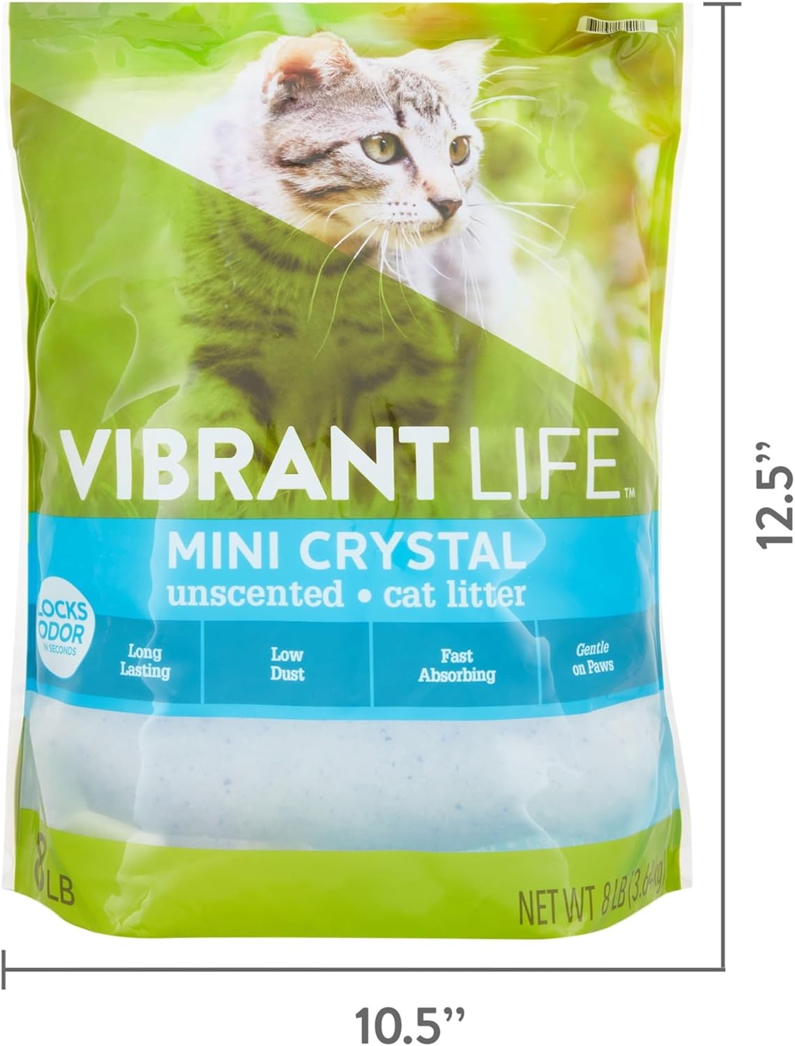 Mini Crystal Unscented Cat Litter, 8 lb R4040