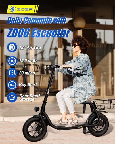 800W Peak Motor Foldable Electric Scooter with Seat G332188