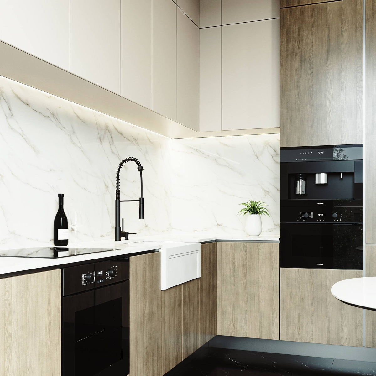 27 inch Matte Stone Farmhouse Kitchen Sink O471
