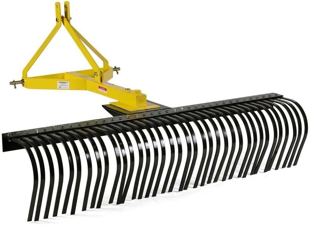 6 Landscape Rake for Compact Tractors G1422