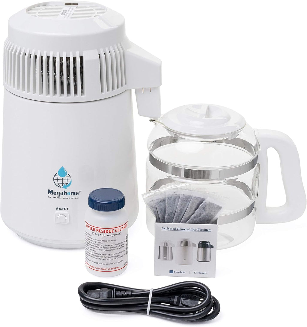 White Countertop Water Distiller F62364