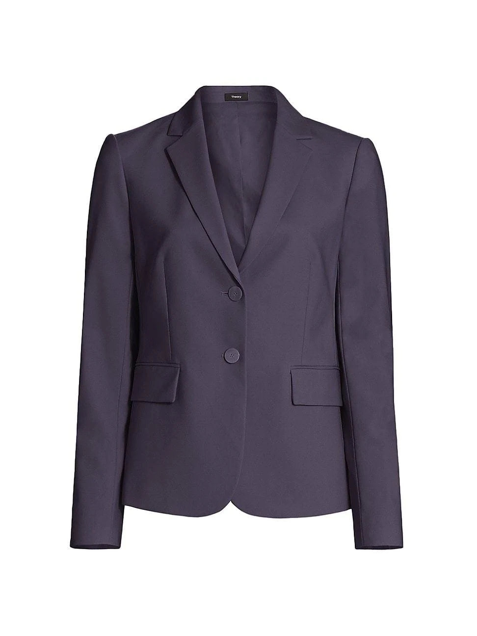 Wool-Blend Blazer Q882