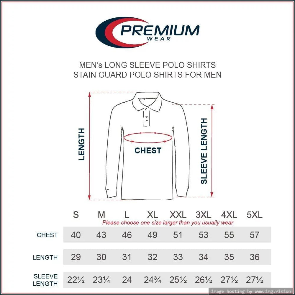 Men Long Sleeve Polo Shirts H96118