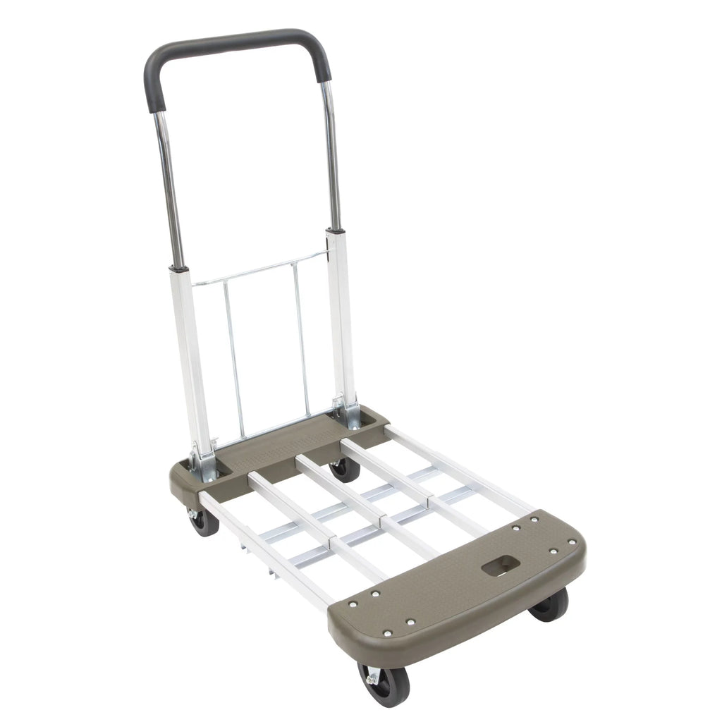 Folding Platform Hand Truck with Expandable Base F7694