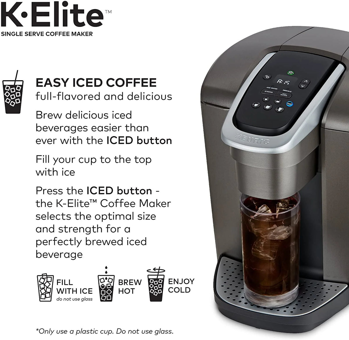 Single Serve K-Cup Pod Coffee Maker U810