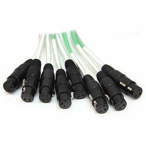 24 Channel 150 Foot Snake Cable with XLR and TRS Returns W236636