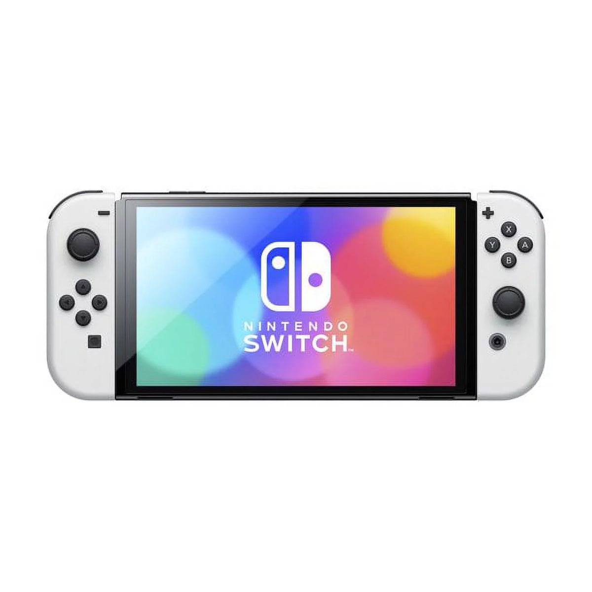 White Nintendo Switch OLED Console with 256gb Storage Card and Case H129