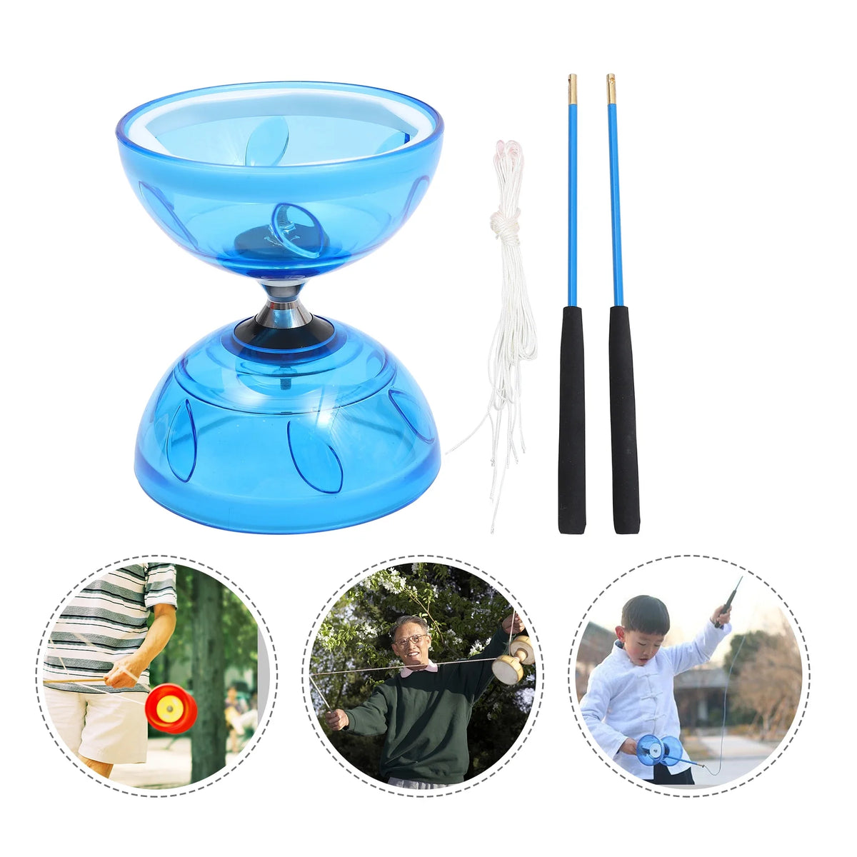 Chinese Yoyo Diabolo Toy I249