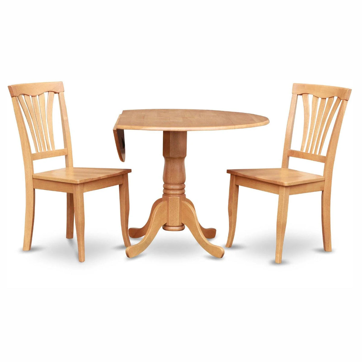 3-piece Wood Dining Table and Chairs H7121