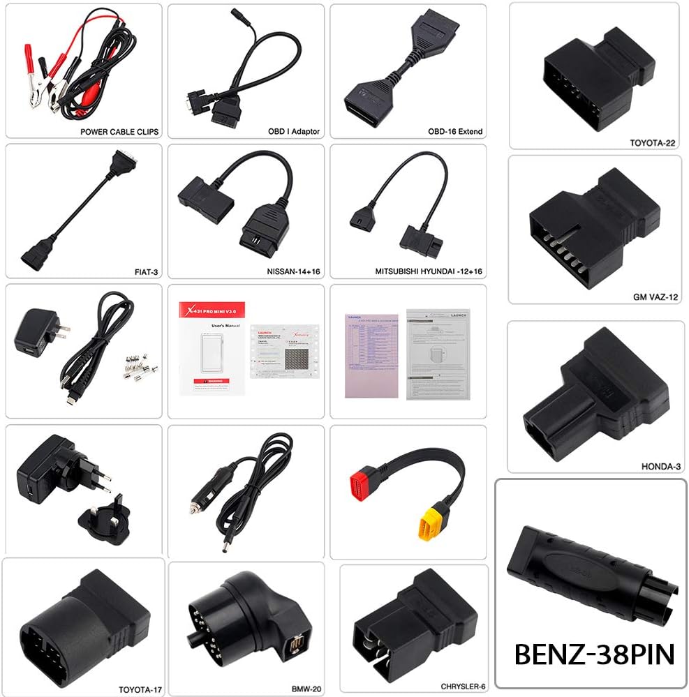 Bi-Directional Full System Automotive Scan Tool D752338