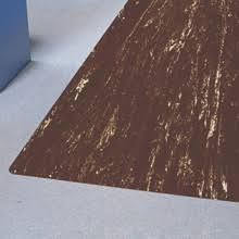 2 Foot x 4 Foot Walnut Marble Anti-Fatigue Mat P210537