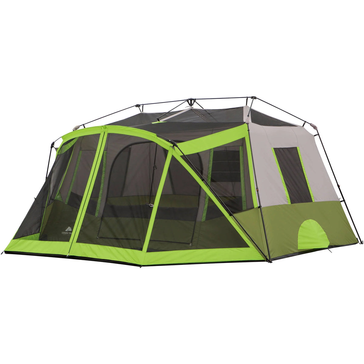 14' x 13.5' 9 Person 2 Room Instant Cabin Tent with Screen Room R611