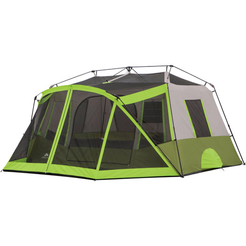 14' x 13.5' 9 Person 2 Room Instant Cabin Tent with Screen Room R611
