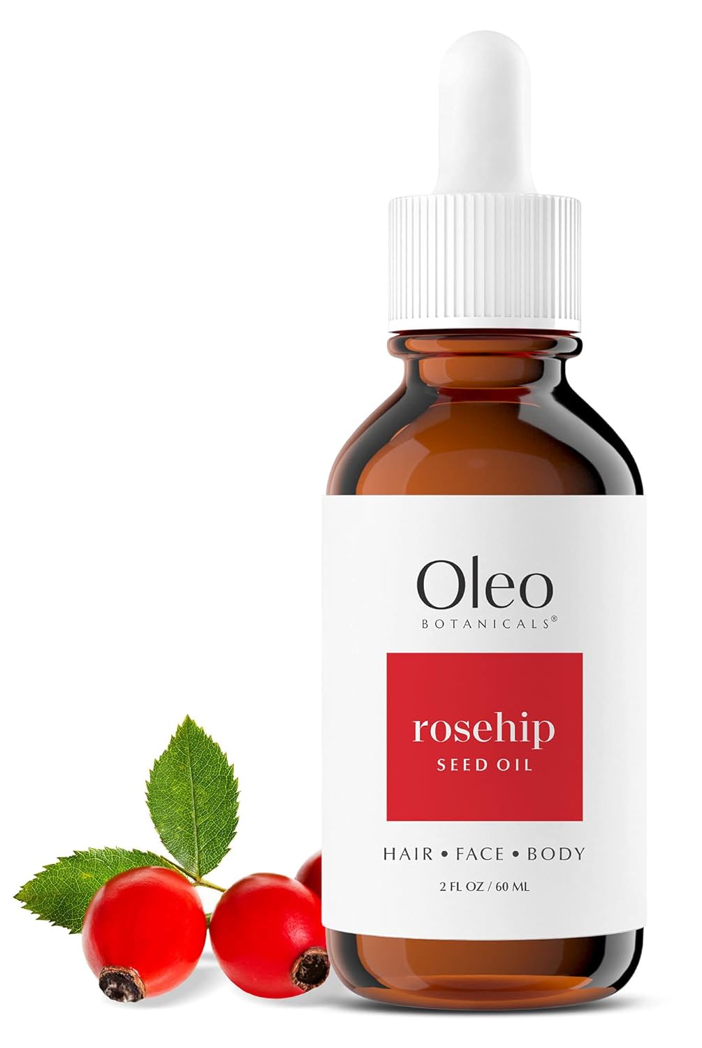 100% Pure Cold Pressed Unrefined Rosehip Seed Oil (60ml) B58239