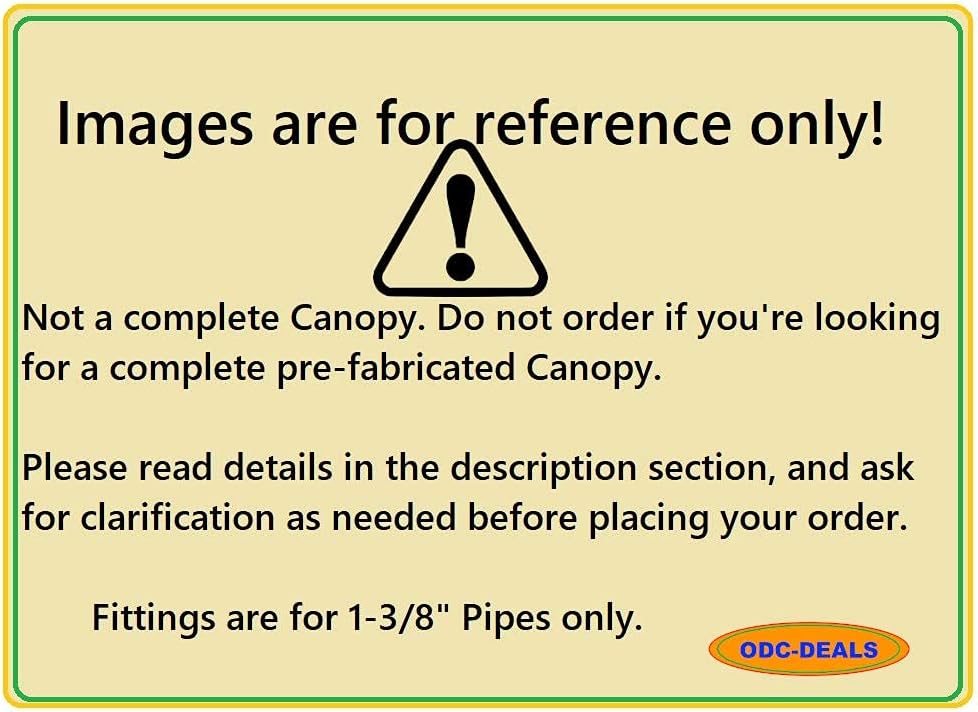 Canopy Fittings Kit 6-Leg-9pc E465