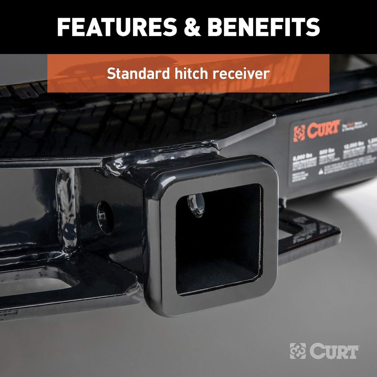 2-Inch Front Receiver Hitch E613
