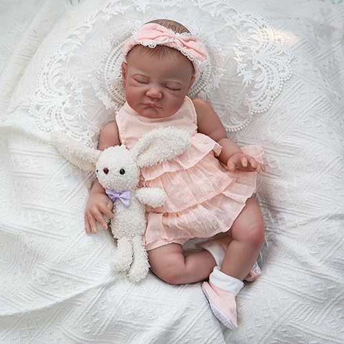 20 Inch Lifelike Reborn Baby Doll with Soft Weighted Cloth Body M3109