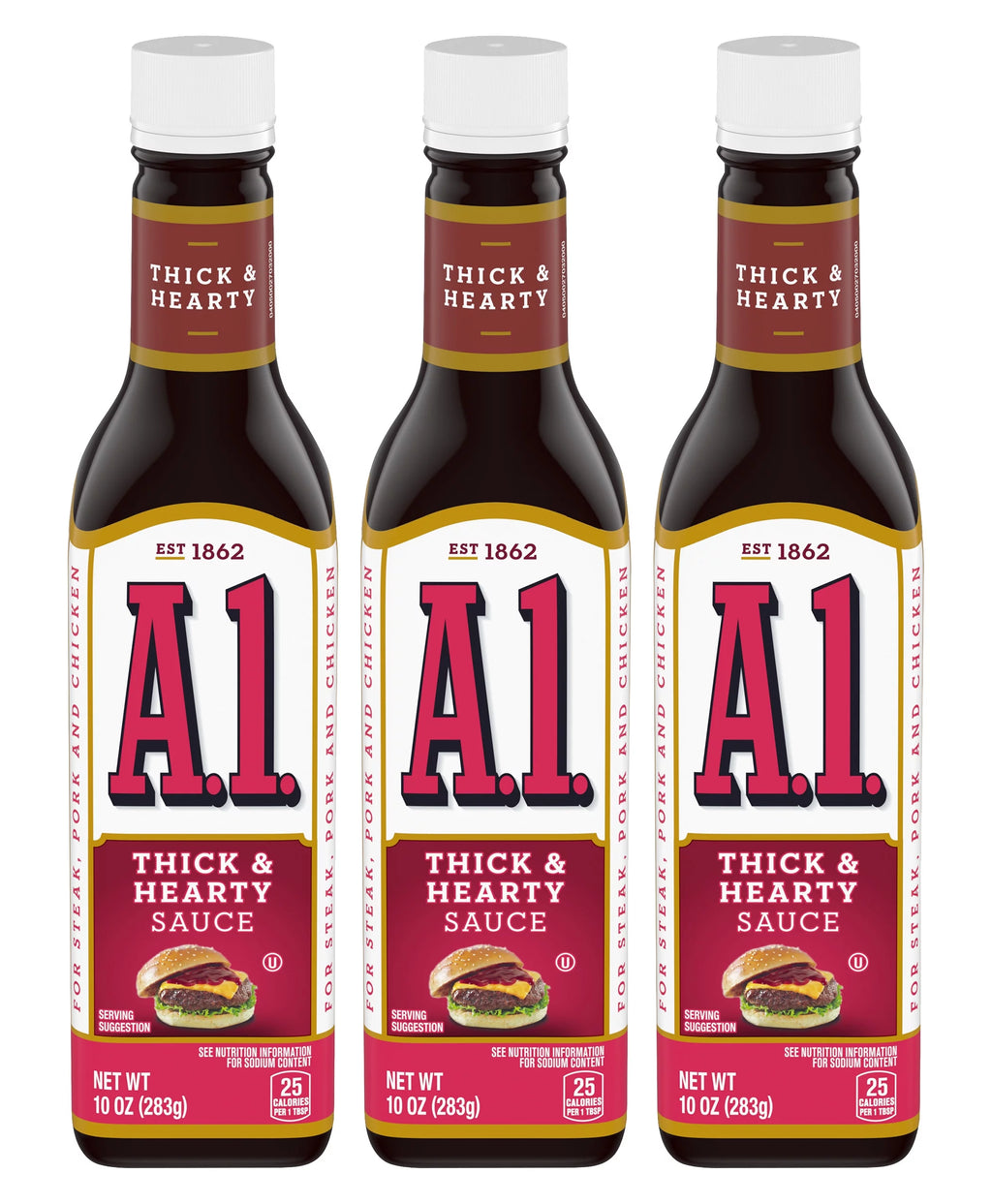 10 oz Bottle (3-Pack) Steak Sauce E906506