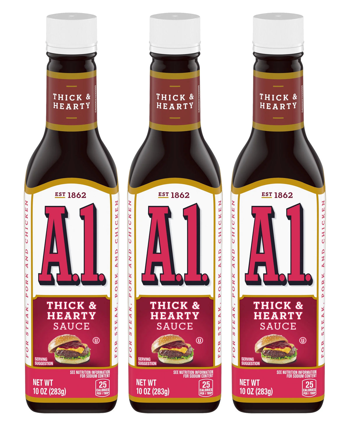 10 oz Bottle (3-Pack) Steak Sauce E906506