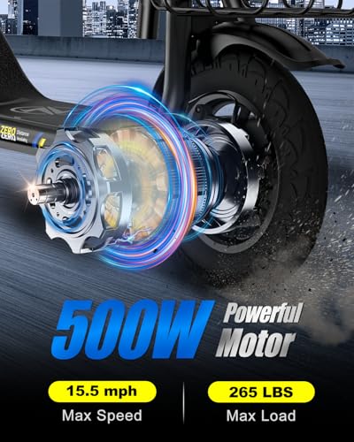 800W Peak Motor Foldable Electric Scooter with Seat G332188