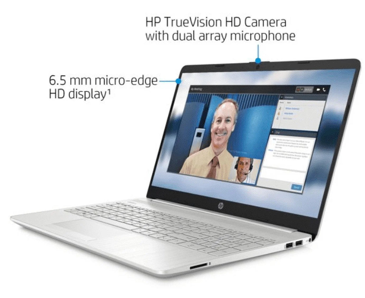 15.6 Inch HD Laptop with AMD Ryzen 3 3250U, 4GB DDR4, 1TB HDD + 128GB SSD, Windows 10 Home, Natural Silver J9001