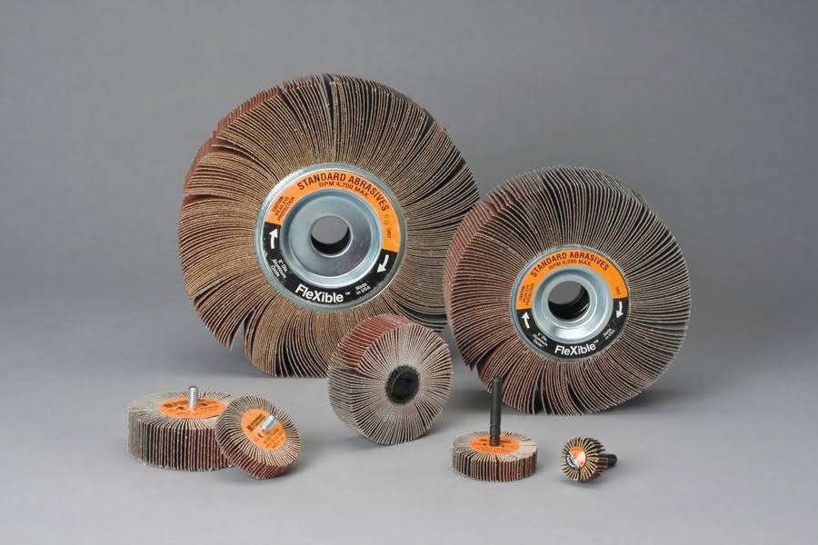 1-1/2 in x 1/2 in x 1/4 in 80 Flap Wheel V1562
