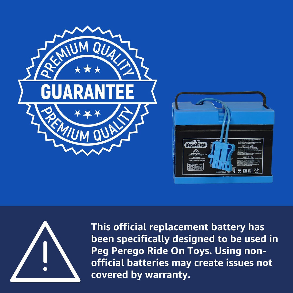 12 Volt Replacement Battery for Ride on Toys C82951