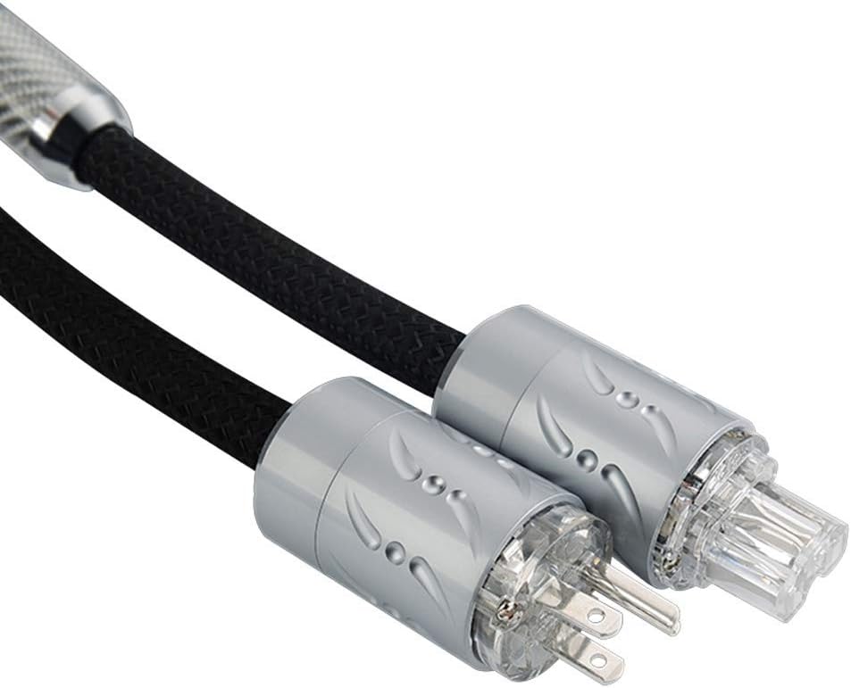 Audiophile AC Power Cable with Rhodium Plated Connector W4772