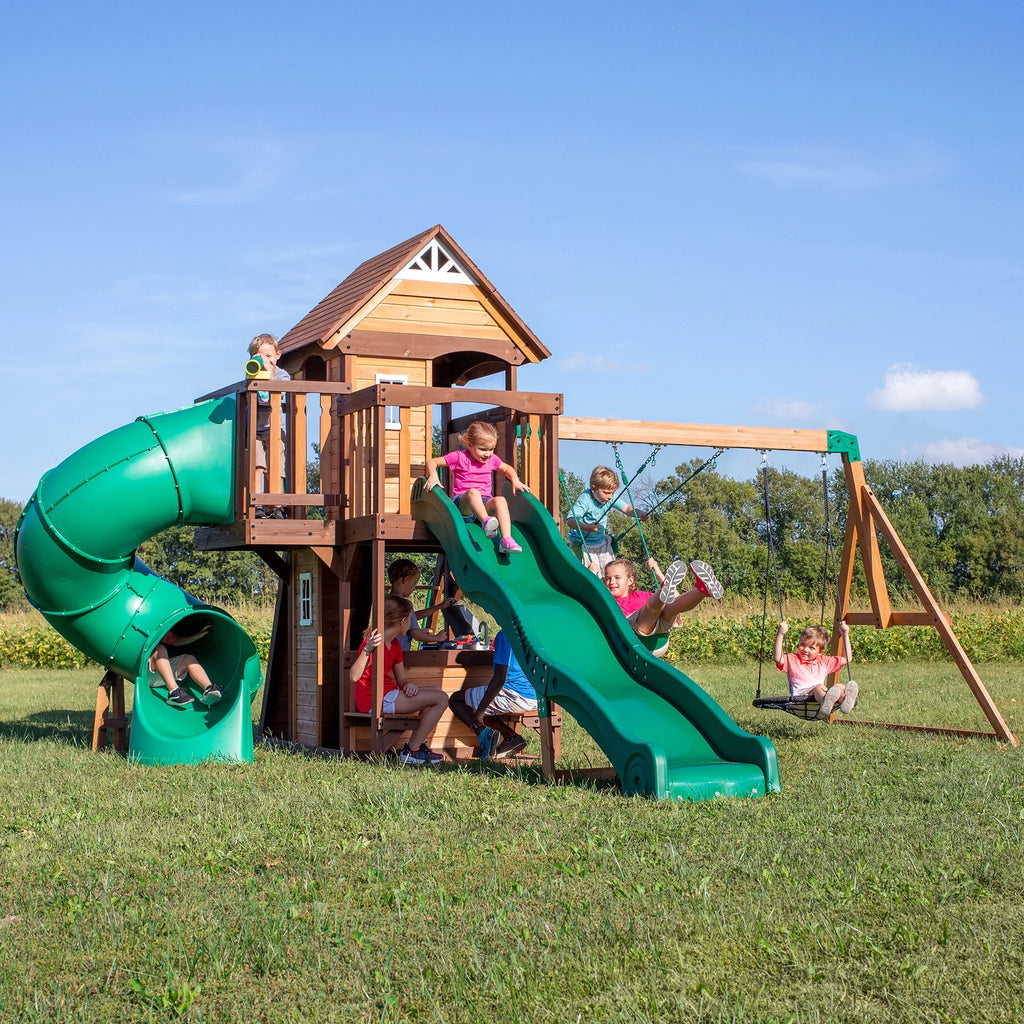Cedar Swing Set I920