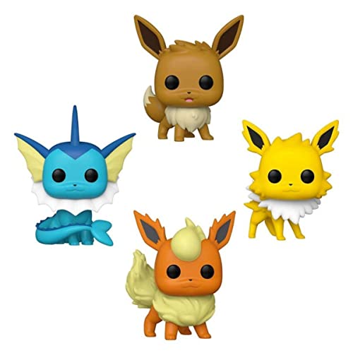 Ultimate 4-Pack Eevee Vaporeon Jolteon Flareon Z5182
